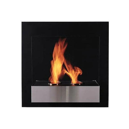 The Bio Flame 24" Pure Wall Mounted Ethanol Fireplace
