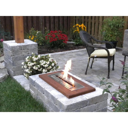The Bio Flame 24" Stainless Steel Ethanol Fireplace Burner