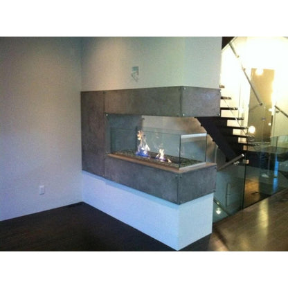 The Bio Flame 24" Stainless Steel Ethanol Fireplace Burner