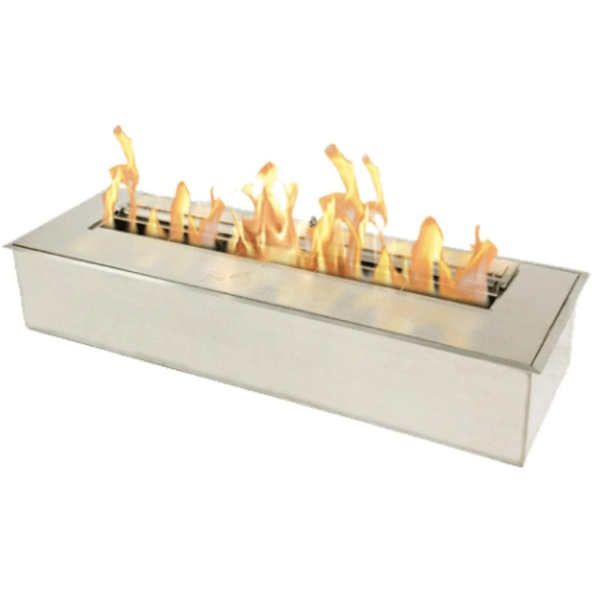 The Bio Flame 24" Stainless Steel Ethanol Fireplace Burner