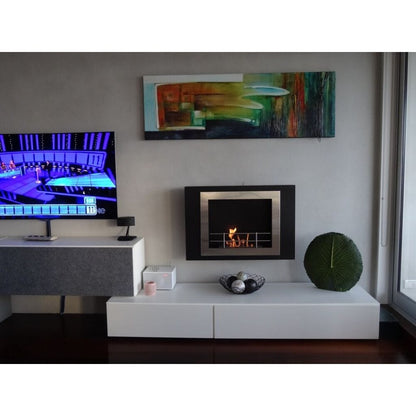 The Bio Flame 33" Fiorenzo Wall Mounted Ethanol Fireplace