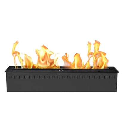 The Bio Flame 38" Black Remote Control Smart Ethanol Burner