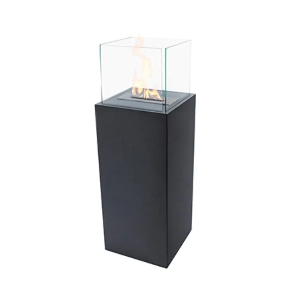 The Bio Flame 39" Torch 2.0 Freestanding Ethanol Fireplace
