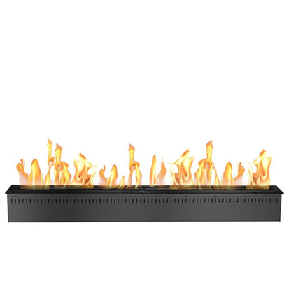 The Bio Flame 60" Black Remote Control Smart Ethanol Burner