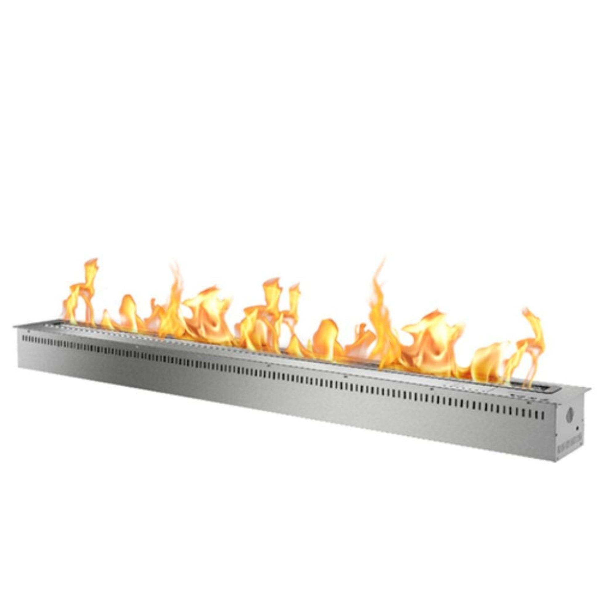 The Bio Flame 72" Black Remote Control Smart Ethanol Burner