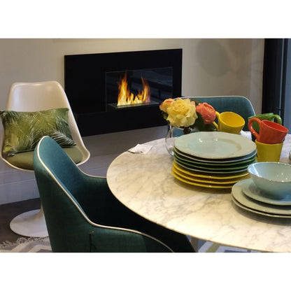 The Bio Flame Lorenzo 45" Recessed/Wall Mounted Ethanol Fireplace