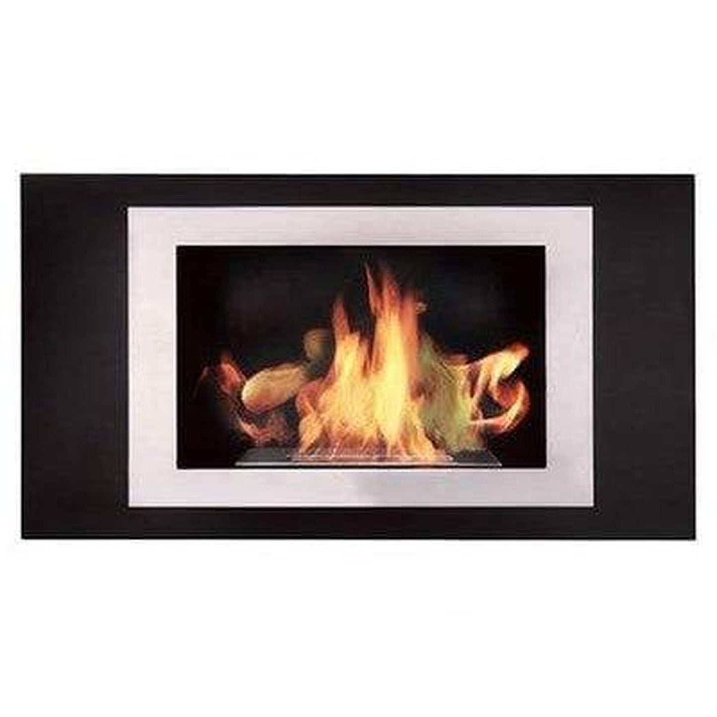 The Bio Flame Lorenzo 45" Recessed/Wall Mounted Ethanol Fireplace