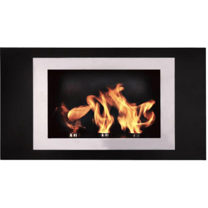 The Bio Flame Lorenzo 45" Recessed/Wall Mounted Ethanol Fireplace