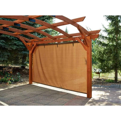 The Outdoor GreatRoom Company 12' x 16' Redwood Sonoma Arched Wood Pergola
