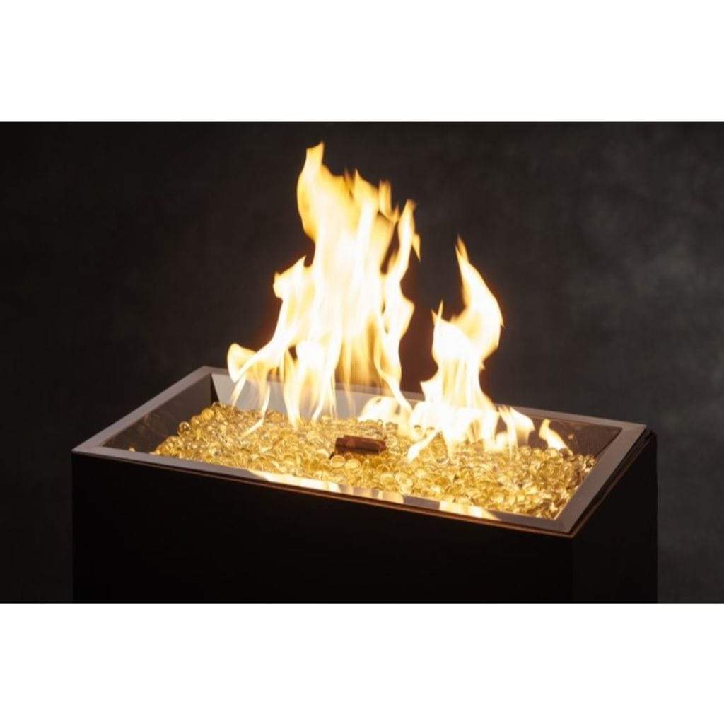 The Outdoor GreatRoom Company 12" x 24" Linear Crystal Fire Gas Burner