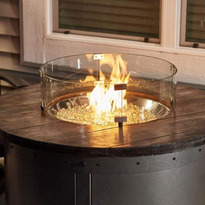 The Outdoor GreatRoom Company 20" Round Glass Wind Guard