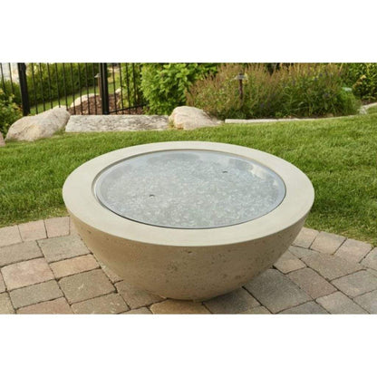 The Outdoor GreatRoom Company 30" Round Tempered Glass Burner Cover