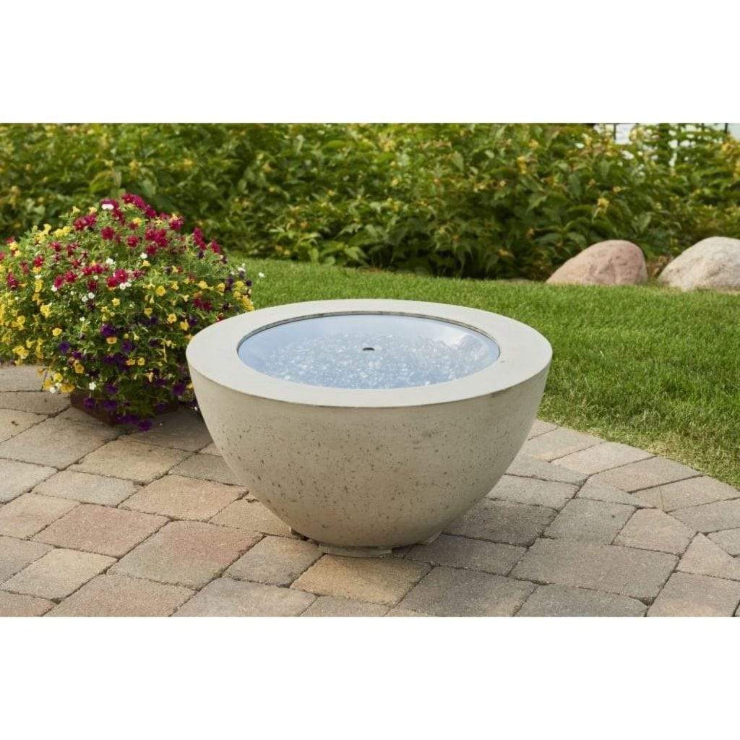 The Outdoor GreatRoom Company 30" Round Tempered Glass Burner Cover