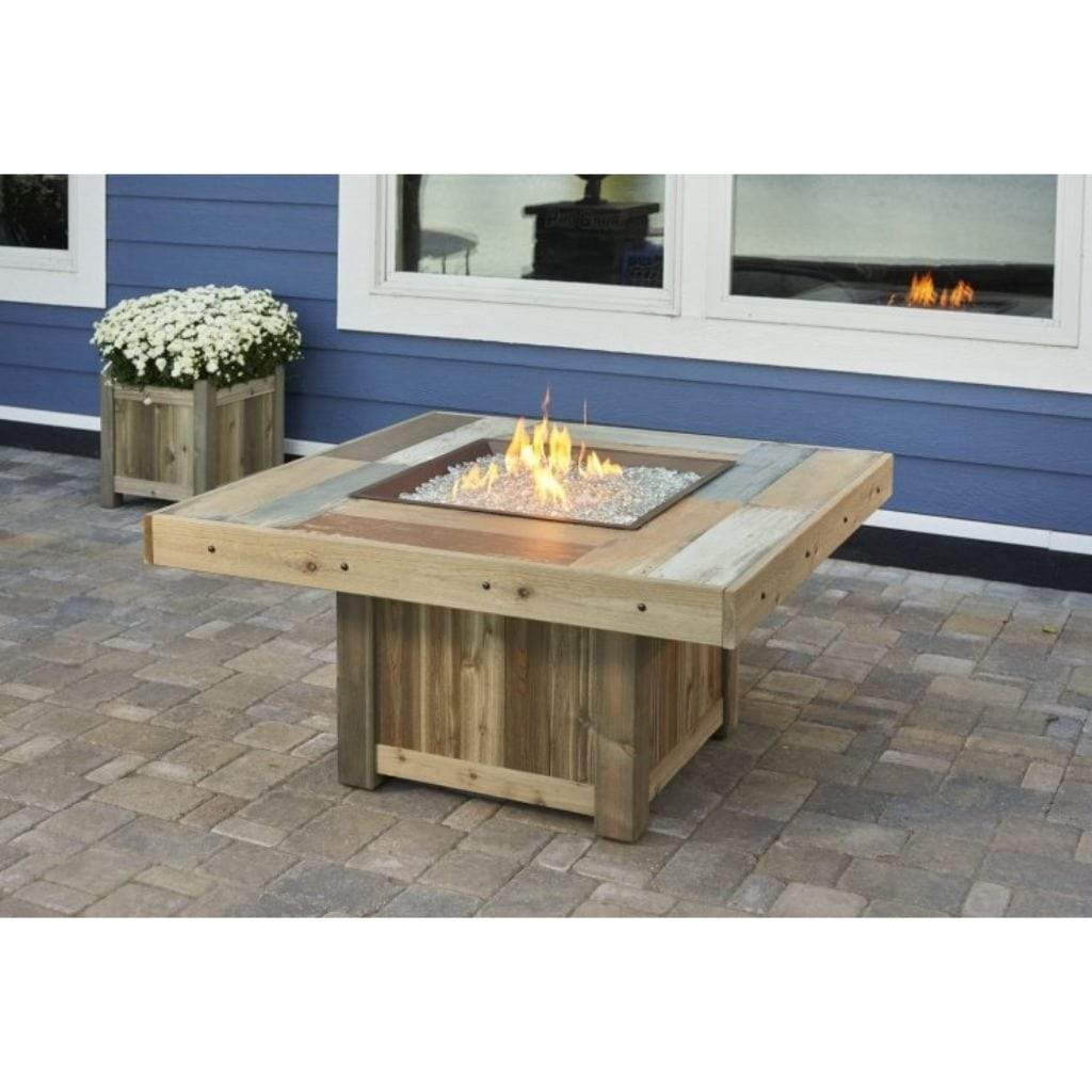 The Outdoor GreatRoom Company 24" x 24" Square Crystal Fire Burner