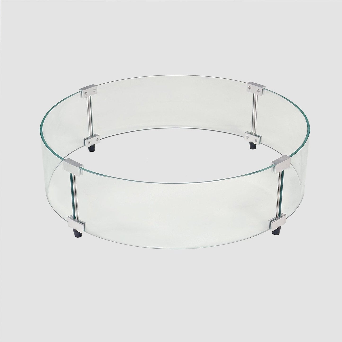 The Outdoor GreatRoom Company 25" Round Glass Wind Guard