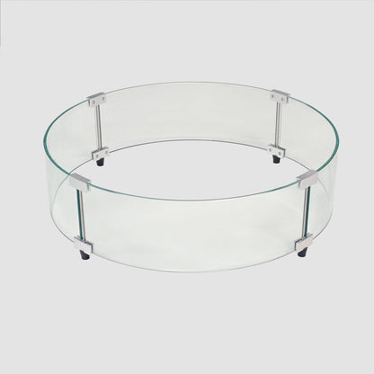 The Outdoor GreatRoom Company 25" Round Glass Wind Guard