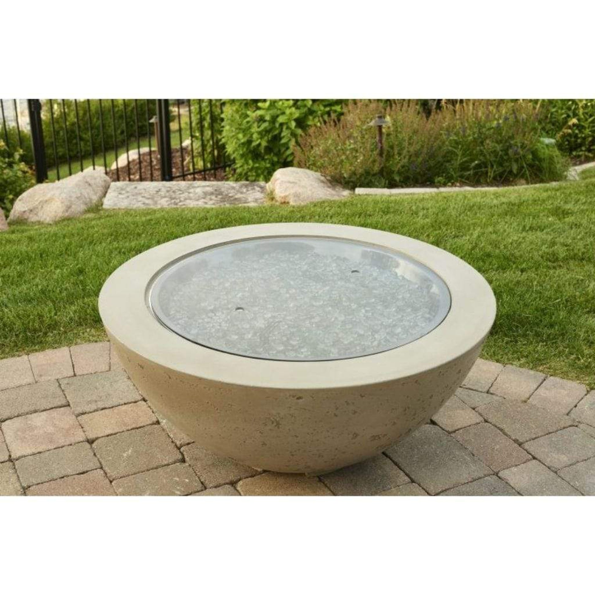The Outdoor GreatRoom Company 20" Round Tempered Glass Burner Cover