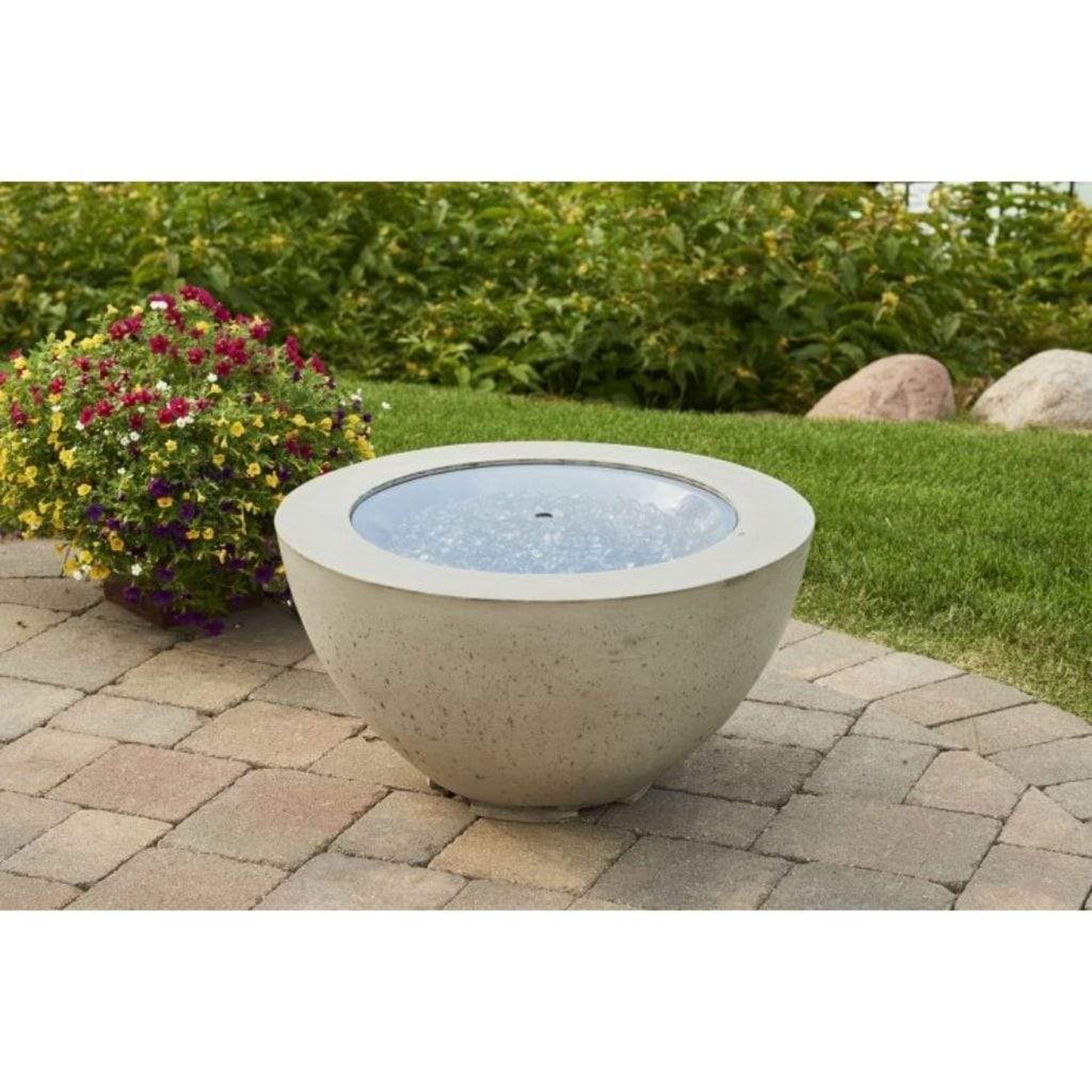 The Outdoor GreatRoom Company 20" Round Tempered Glass Burner Cover