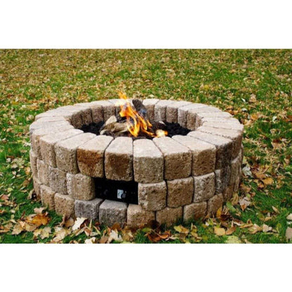 The Outdoor GreatRoom Company 38" Round Do-It-Yourself Hardscape Gas Fire Burner Kit
