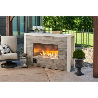 The Outdoor GreatRoom Company 40" Direct Spark Ignition LPG Single Sided Ready To Finish Gas Fireplace