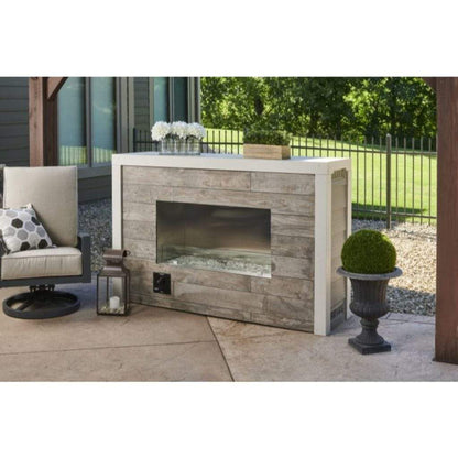The Outdoor GreatRoom Company 40" Direct Spark Ignition LPG Single Sided Ready To Finish Gas Fireplace