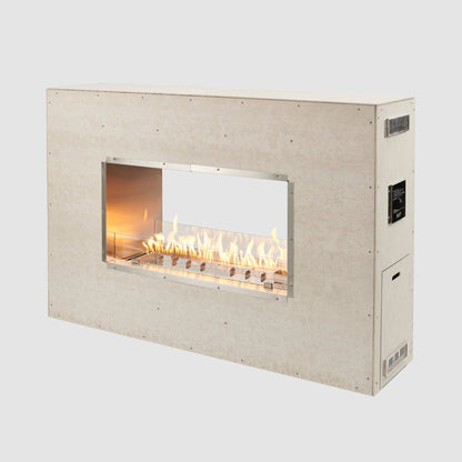 The Outdoor GreatRoom Company 40" Direct Spark Ignition See Through Ready to Finish Liquid Propane Gas Fireplace