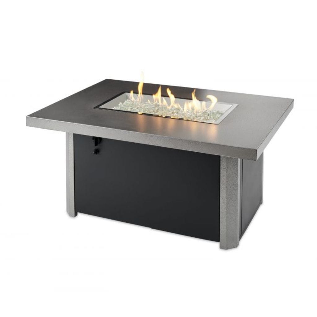 The Outdoor GreatRoom Company 44" Caden Rectangular Gas Fire Pit Table