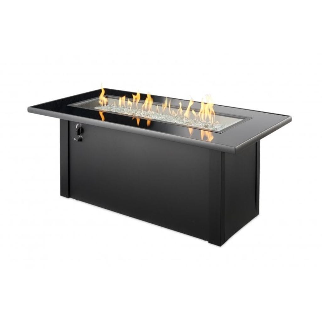 The Outdoor GreatRoom Company 59" Monte Carlo Linear Gas Fire Pit Table