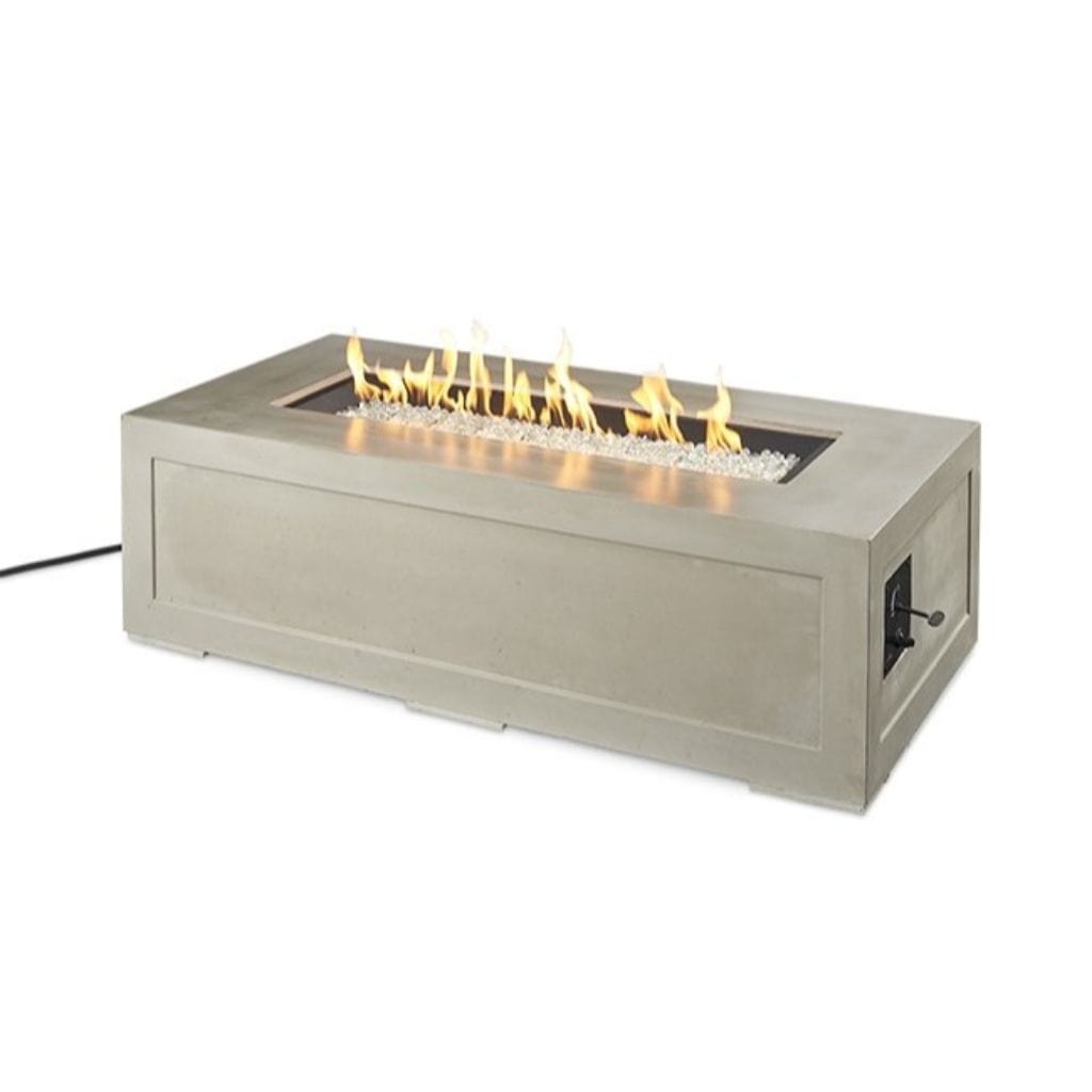 The Outdoor GreatRoom Company 60" Cove Linear Gas Fire Pit Table