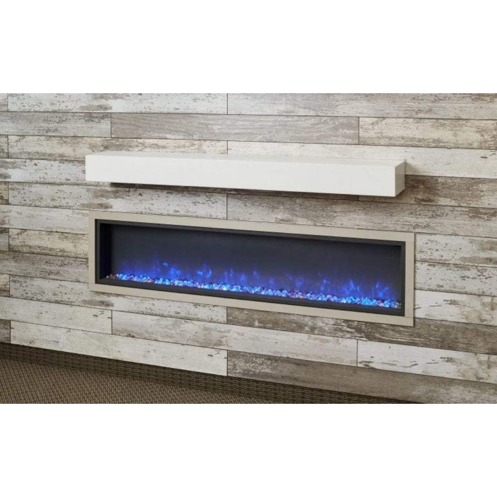 The Outdoor GreatRoom Company 60"/72" Gallery Non-Combustible Linear Supercast Mantel Shelf
