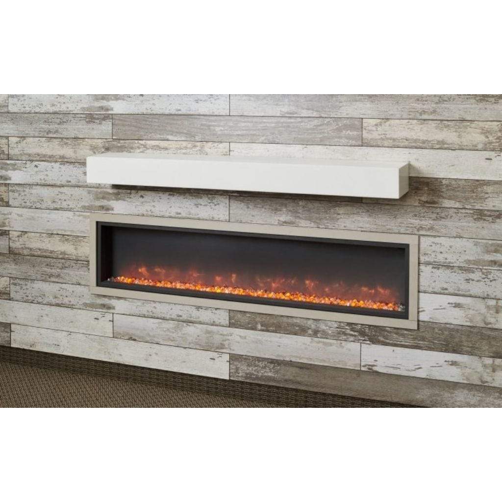 The Outdoor GreatRoom Company 60"/72" Gallery Non-Combustible Linear Supercast Mantel Shelf