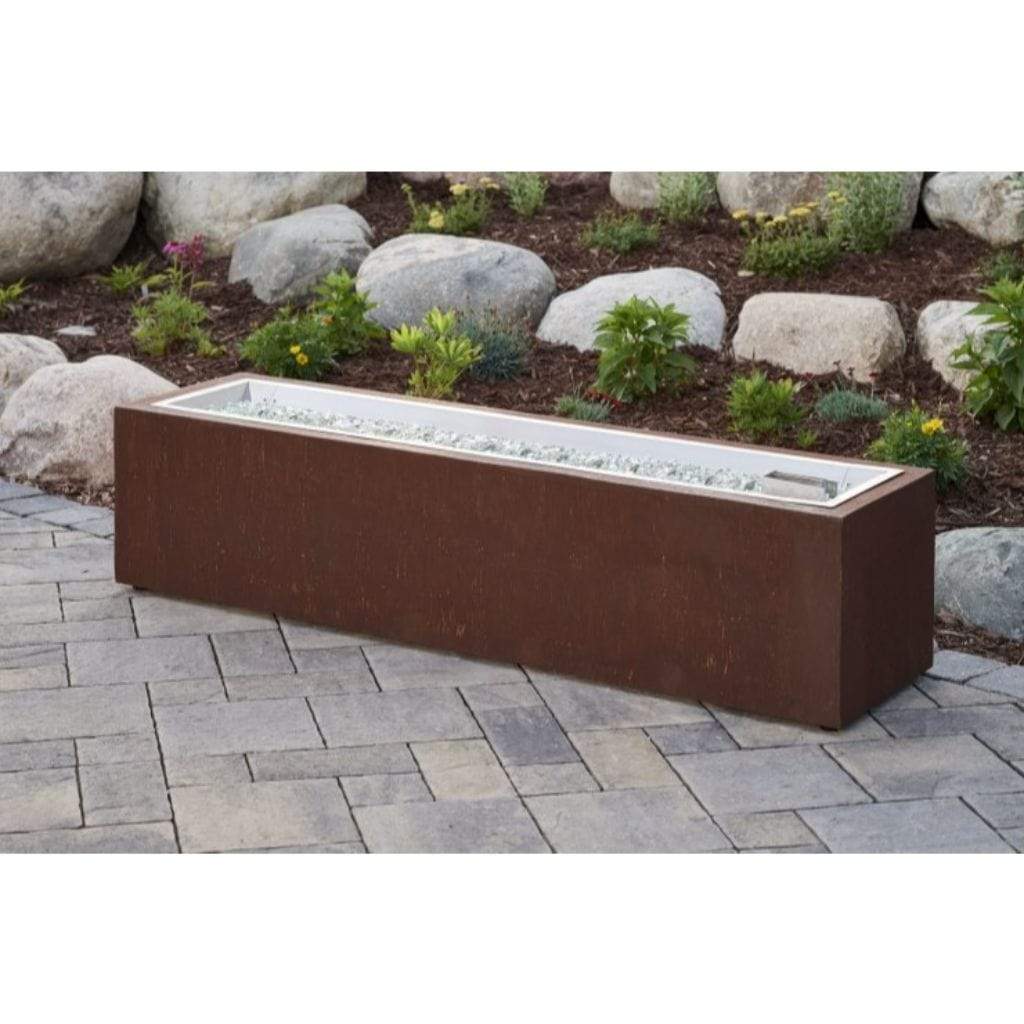 The Outdoor GreatRoom Company 68" Cortlin Linear Gas Fire Pit Table