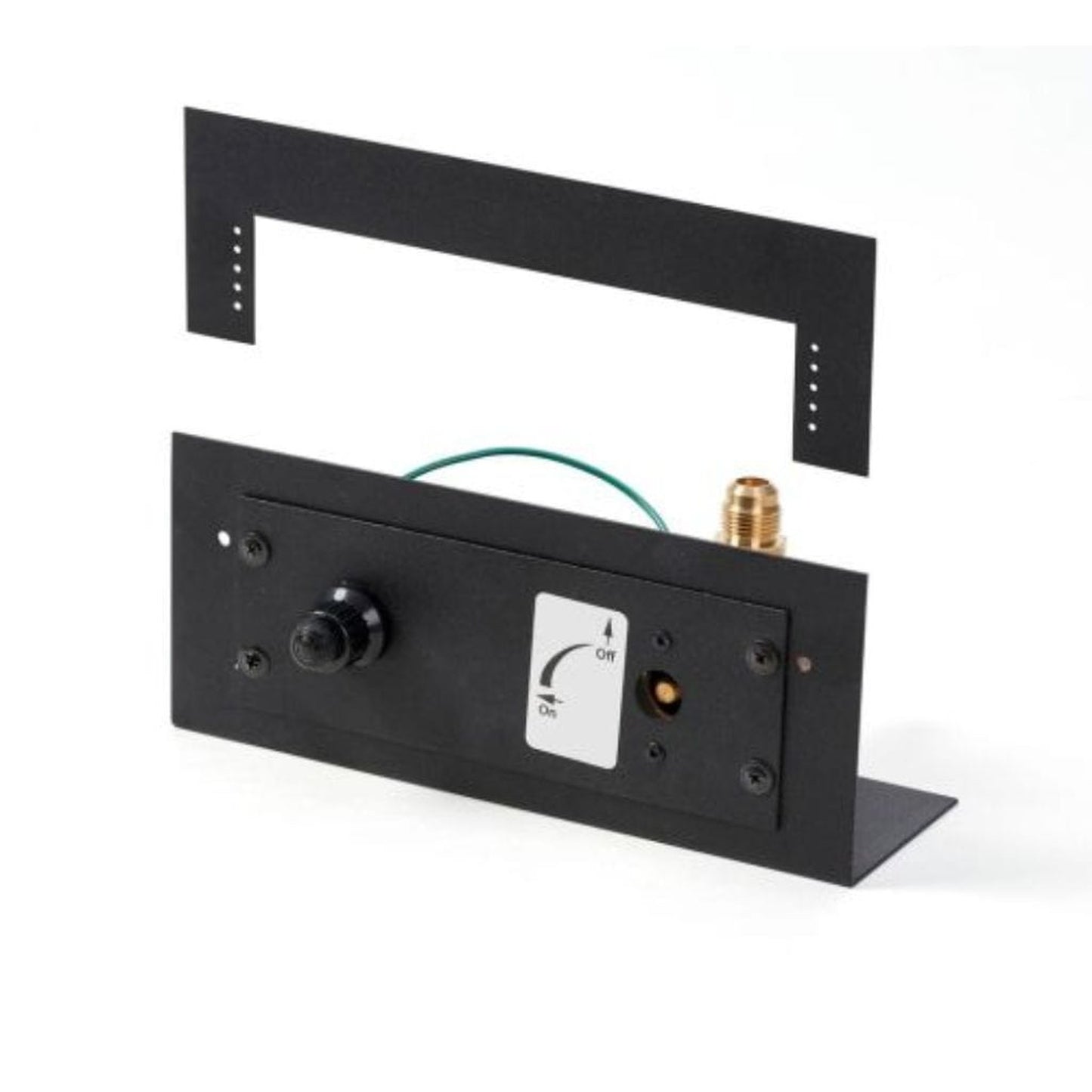 The Outdoor GreatRoom Company 6.5" X 6.5" Control Panel with 0.25" Turn Key Built In Valve