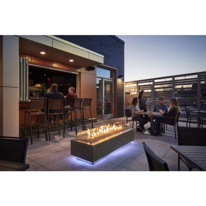 The Outdoor GreatRoom Company 72" Cove Linear Gas Fire Table