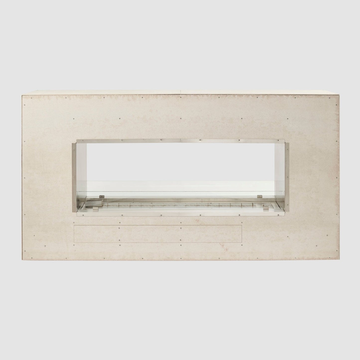 The Outdoor GreatRoom Company 72" Direct Spark Ignition See Through Ready to Finish Natural Gas Fireplace