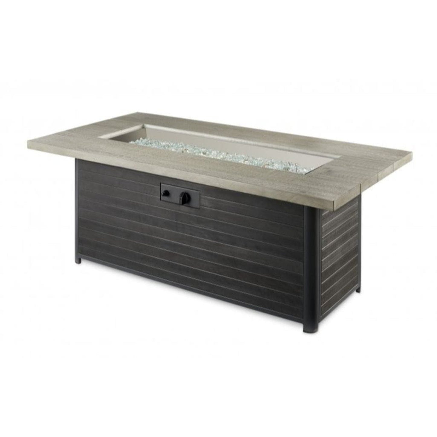 The Outdoor GreatRoom Company Cedar Ridge 61" Linear Gas Fire Table