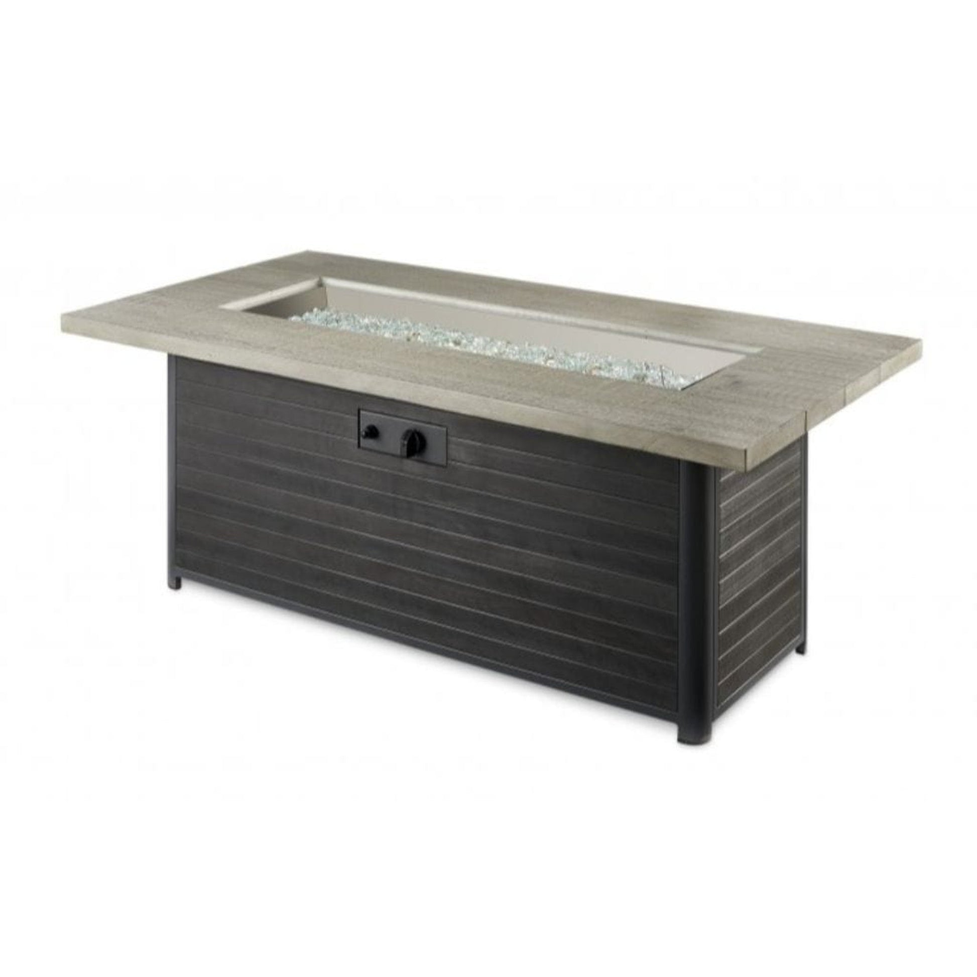 The Outdoor GreatRoom Company Cedar Ridge 61" Linear Gas Fire Table