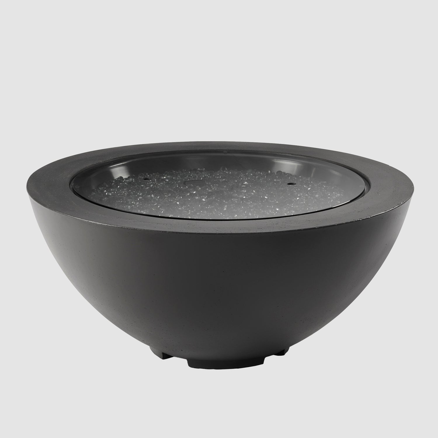 The Outdoor GreatRoom Company Cove 42" Midnight Mist Round Gas Fire Pit Bowl