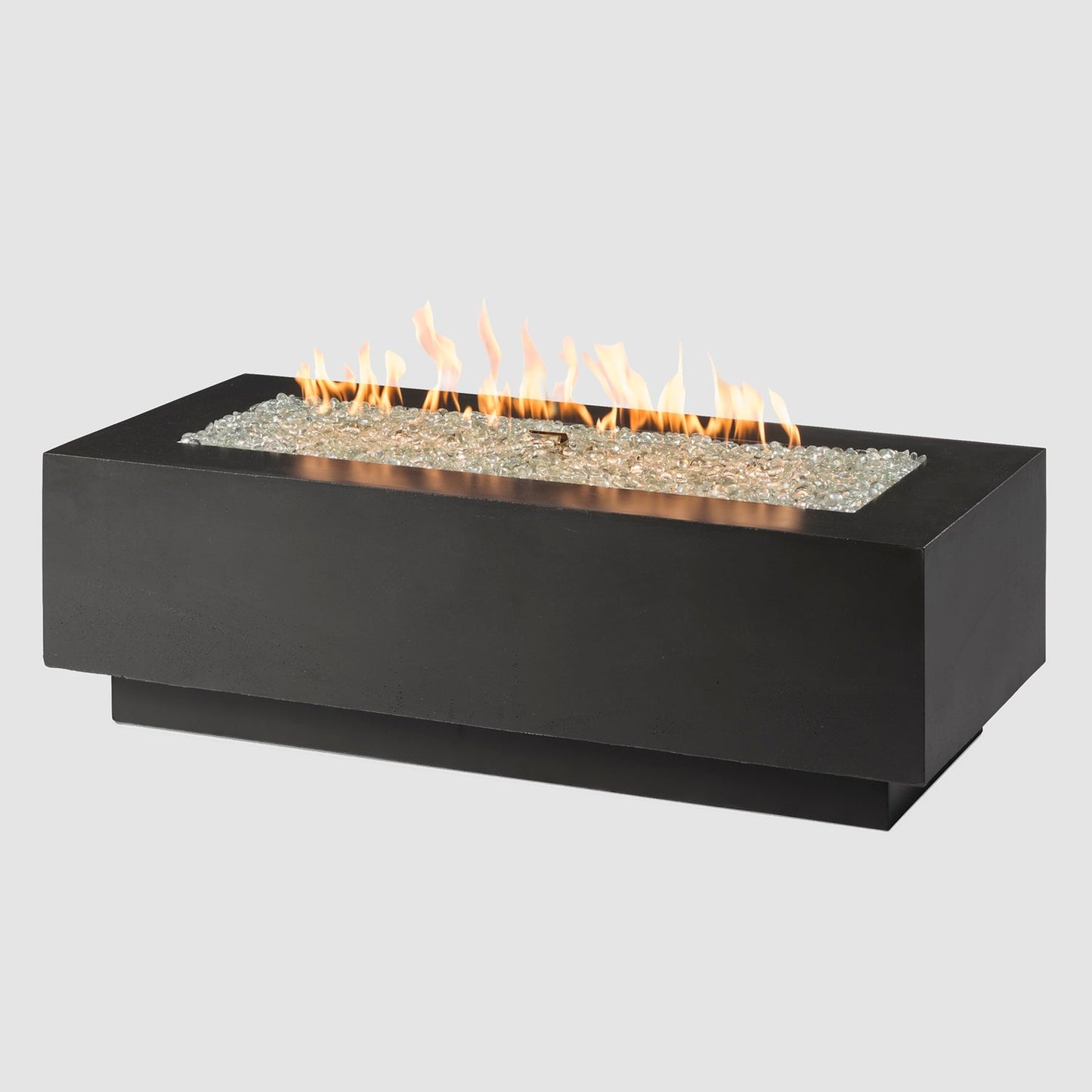 The Outdoor GreatRoom Company Cove 54" Midnight Mist Linear Gas Fire Table