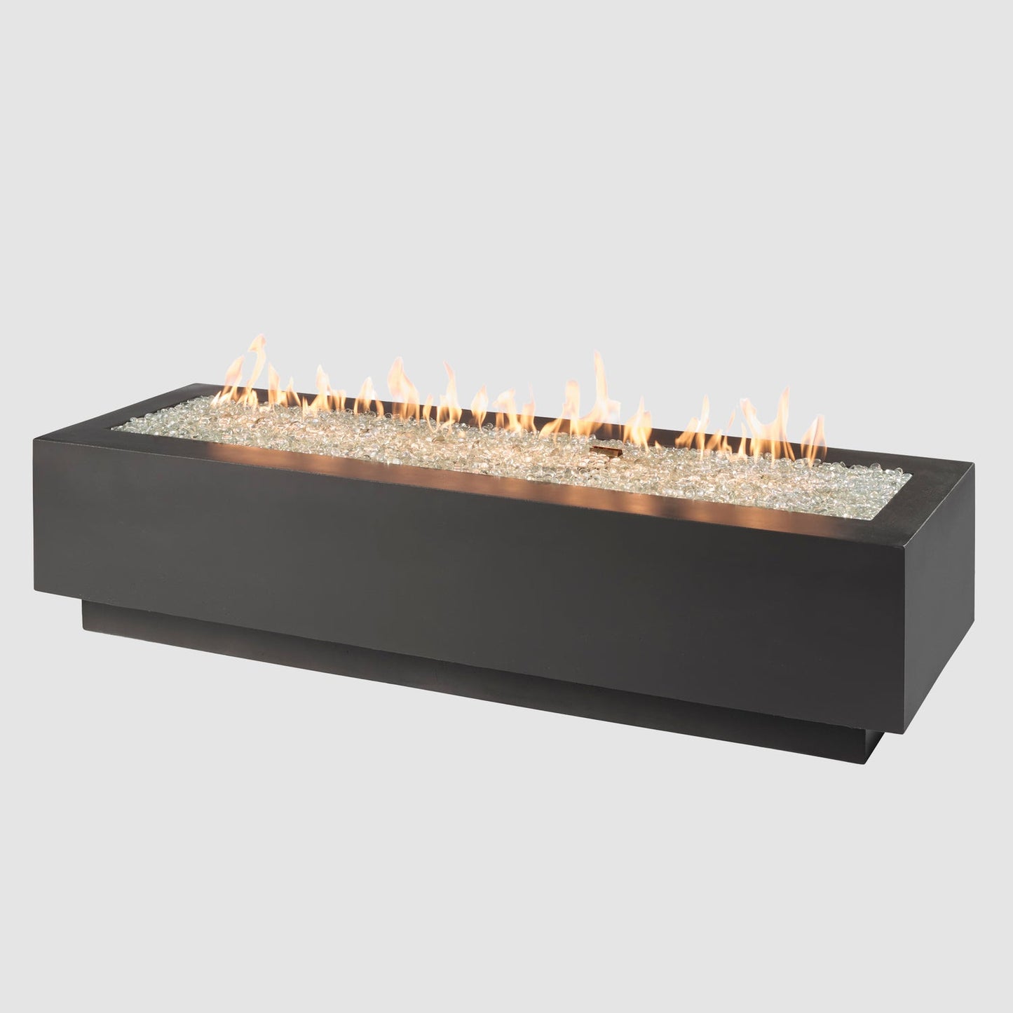 The Outdoor GreatRoom Company Cove 72" Midnight Mist Linear Gas Fire Table