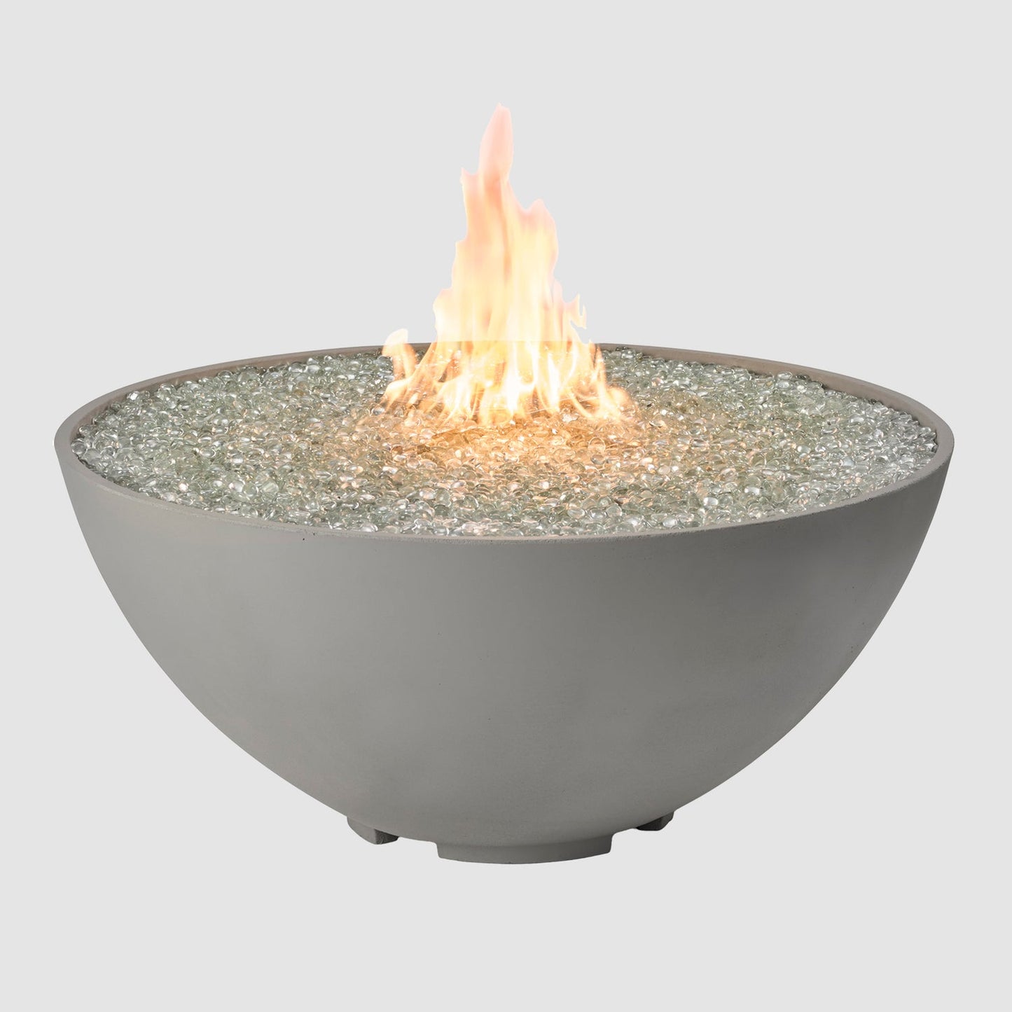 The Outdoor GreatRoom Company Cove Edge 42" Natural Grey Gas Fire Pit Bowl