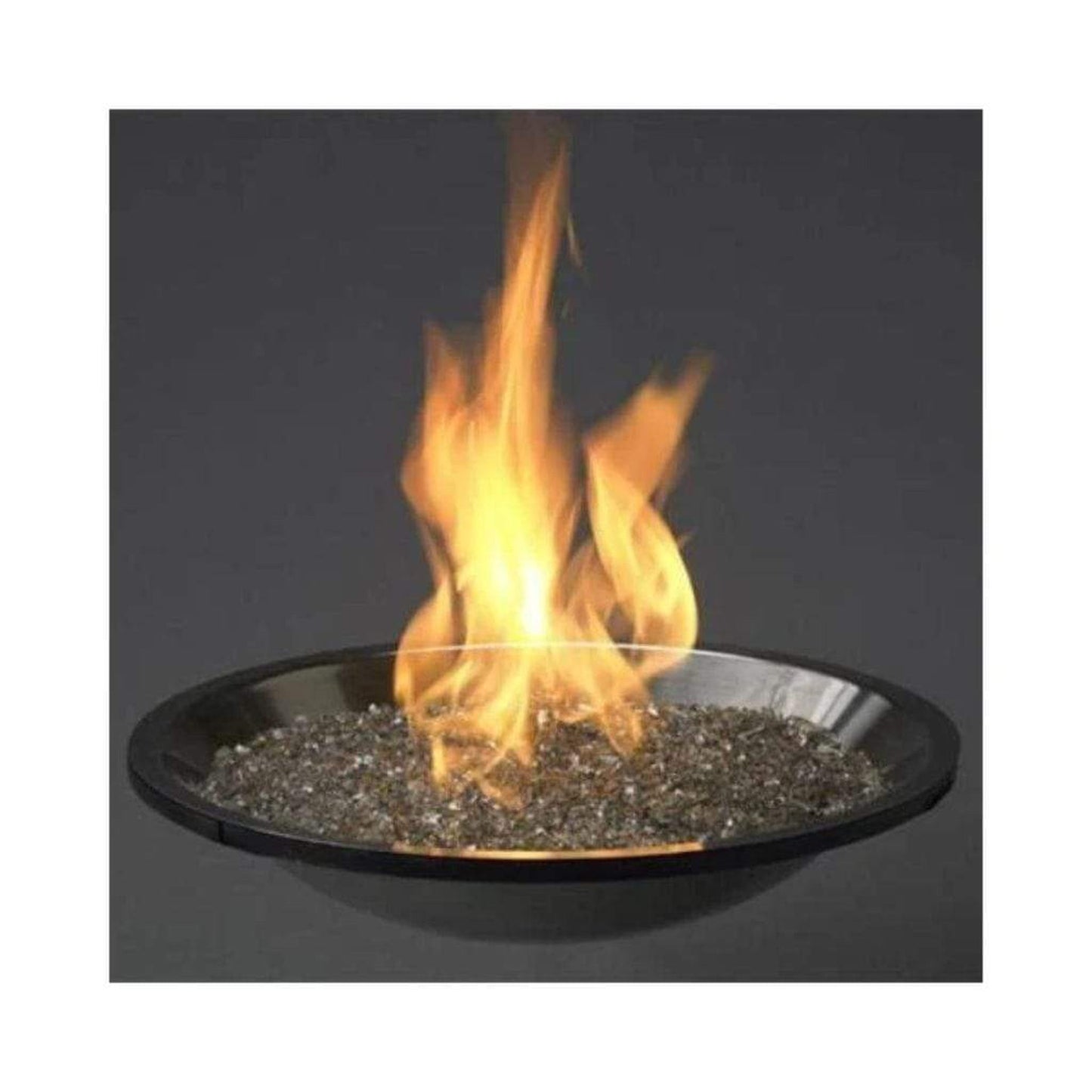 The Outdoor GreatRoom Company Crystal Fire Plus 20" Round Gas Burner