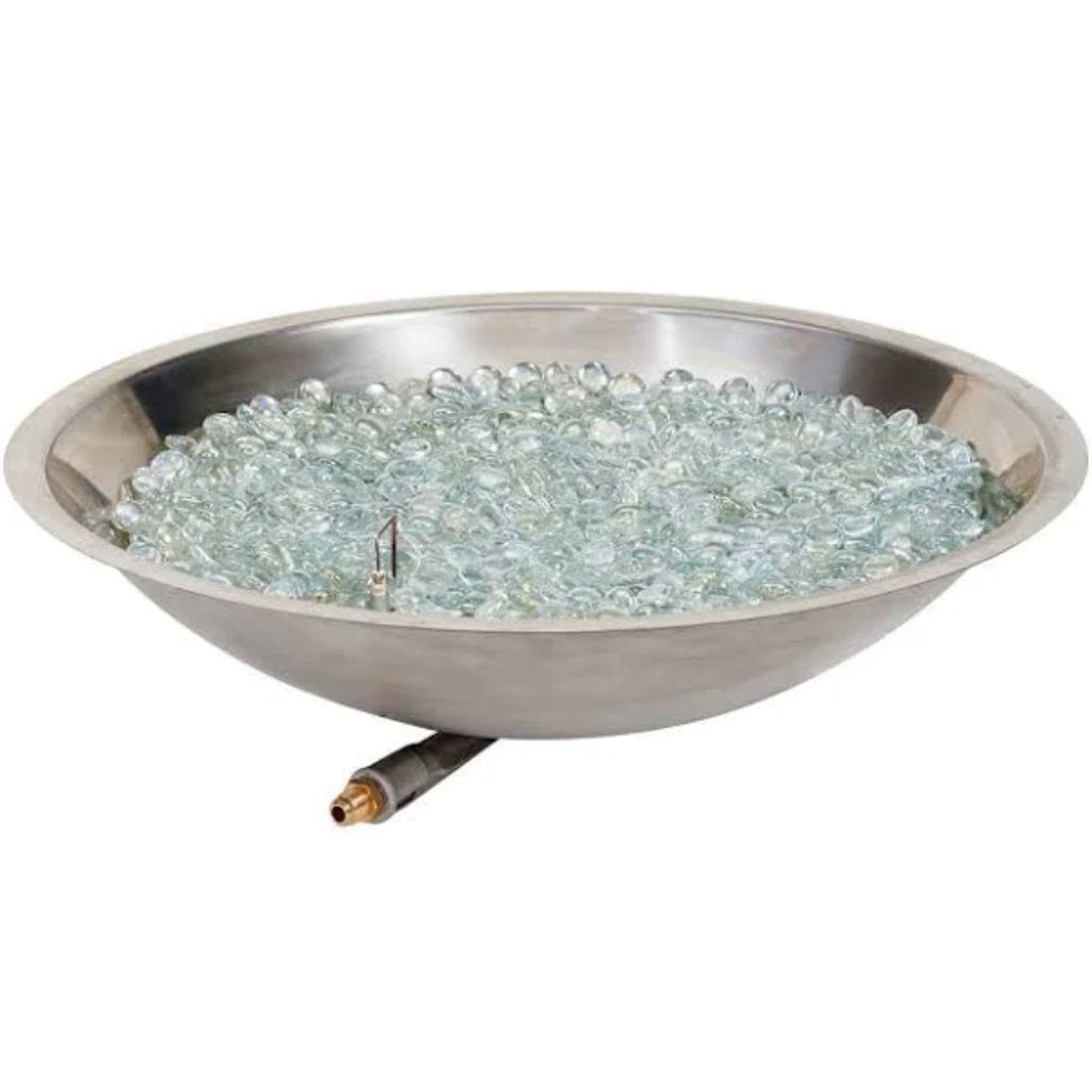 The Outdoor GreatRoom Company Crystal Fire Plus 20" Round Gas Burner