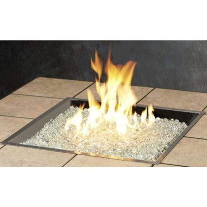 The Outdoor GreatRoom Company Crystal Fire Plus 24" x 24" Square Burner