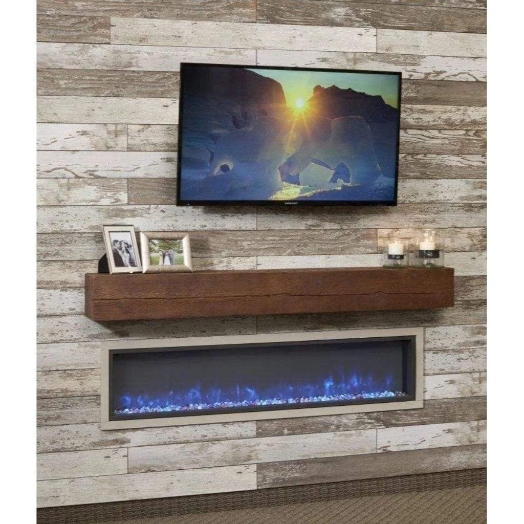 The Outdoor GreatRoom Company Gallery Linear Built In Electric Fireplace