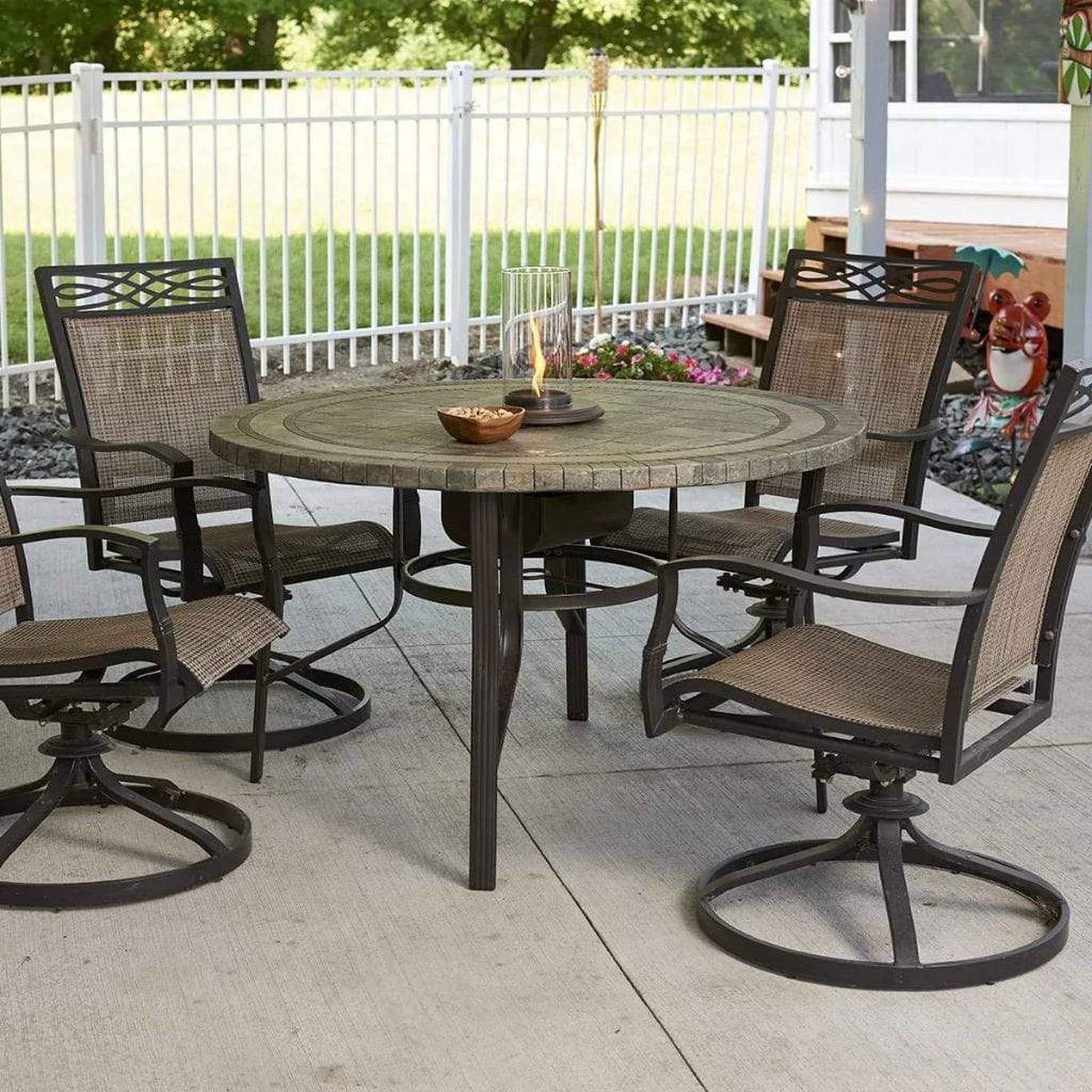 The Outdoor GreatRoom Company Intrigue 11" Table Top Outdoor Lantern