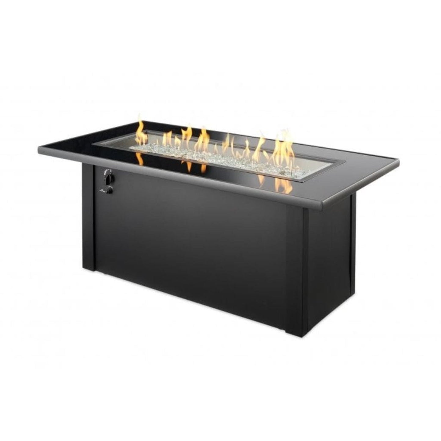 The Outdoor GreatRoom Company Monte Carlo 59" Linear Gas Fire Pit Table