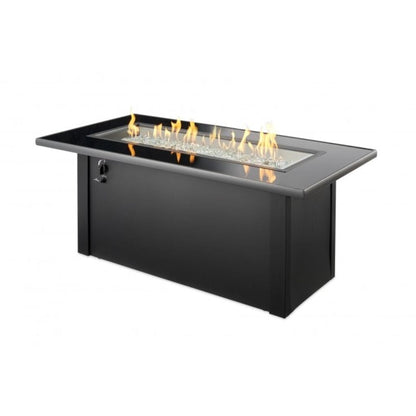 The Outdoor GreatRoom Company Monte Carlo 59" Linear Gas Fire Pit Table