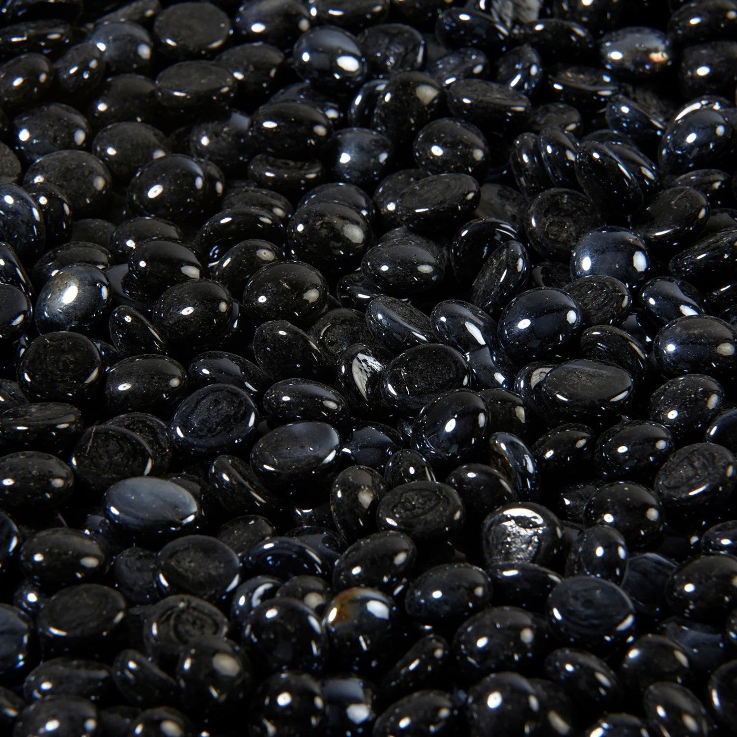 The Outdoor GreatRoom Company Onyx Reflective Tempered Fire Glass Gems - 5 lb kit