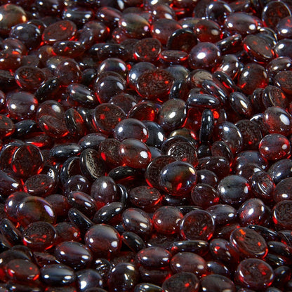 The Outdoor GreatRoom Company Ruby Reflective Tempered Fire Glass Gems - 10 lb kit